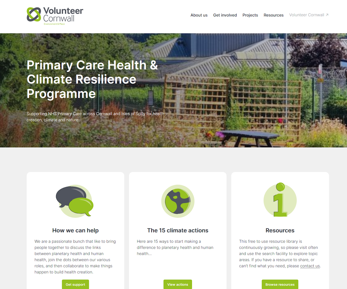 Our New and Improved Health and Climate Website